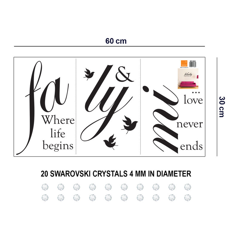 Non-Wall Damaging Wall Decal