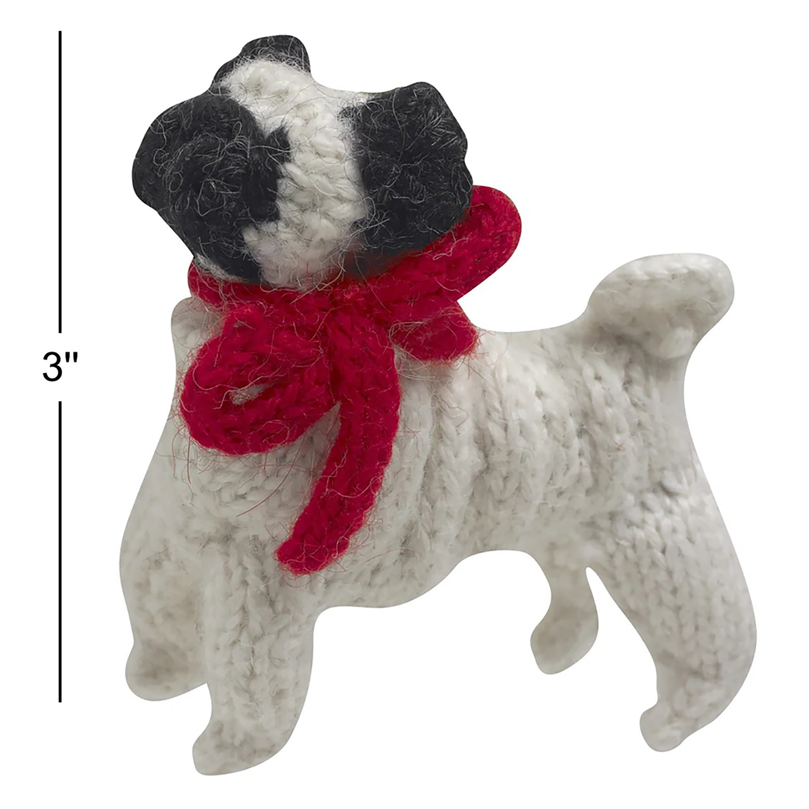 Arcadia Home 3" Handmade Holiday Shaped Ornament