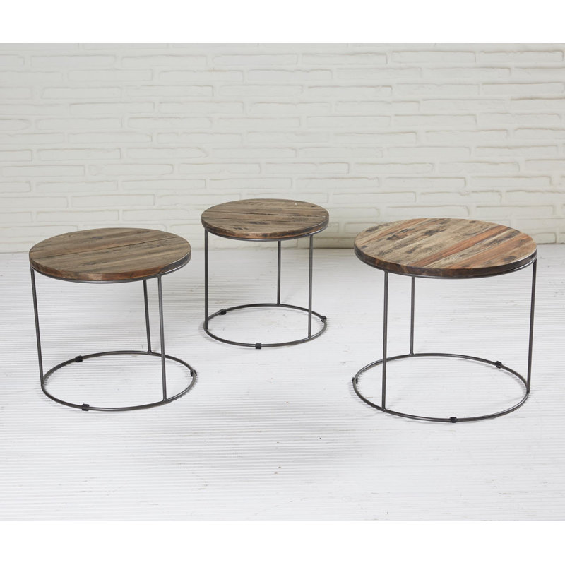 Ferris Frame Nesting Tables, Brown