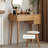 Makeup Vanity with mirror,2 drawers,1 chair