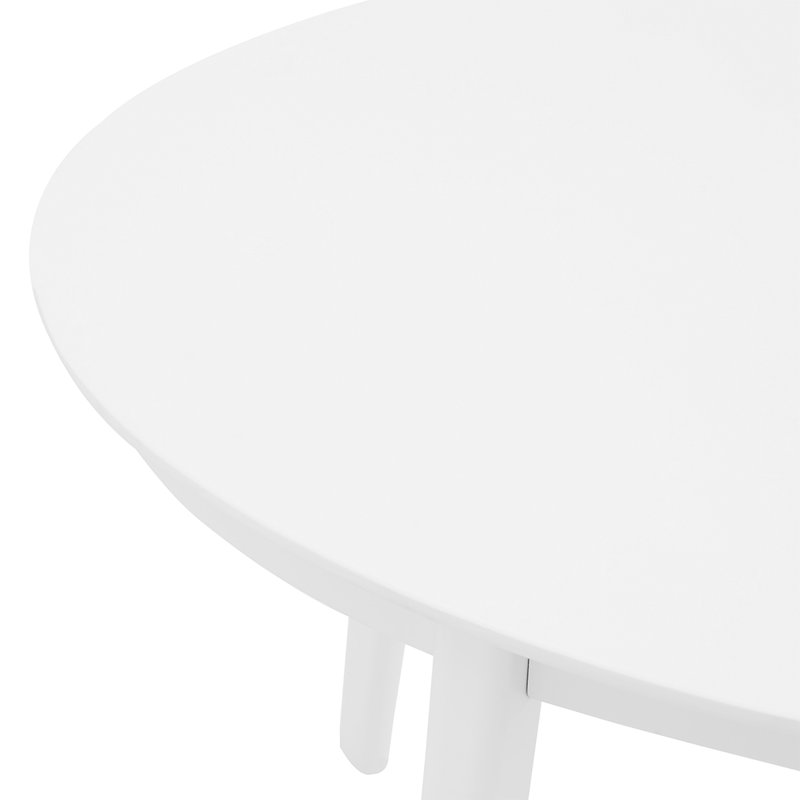 Table de salle à manger Gynith, Blanc
