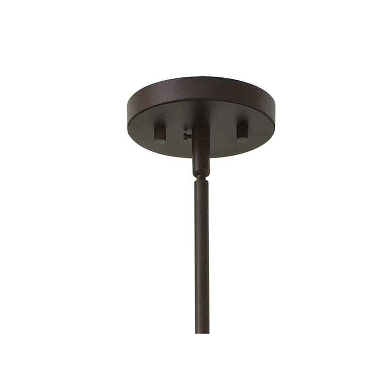 12" Bronze Steel Ceiling Light Fixture Downrod