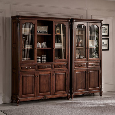 Classic and practical bookcase in American style