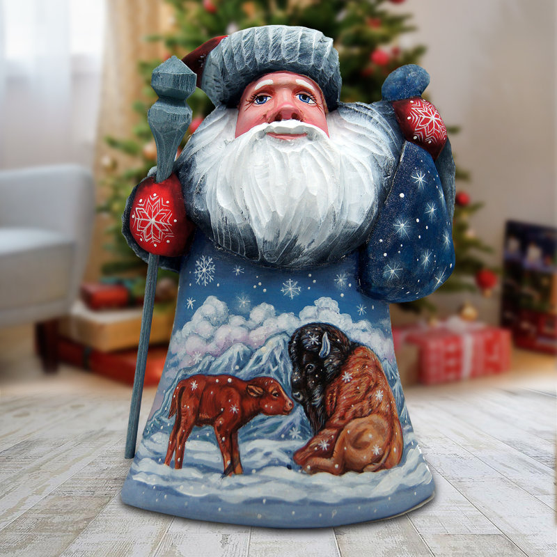 Buffalo Village Santa Figurines & Collectibles