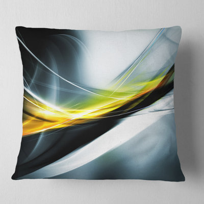 Motif scintillant - coussin imprimé abstrait