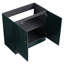 Meuble-lavabo 36 po foncé - Design contemporain avec résistance aux odeurs et portes à fermeture douce-121099009