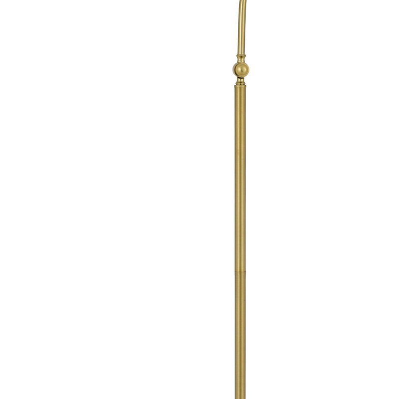 Lampe sur pied arquée 60 po Cvja, Laiton
