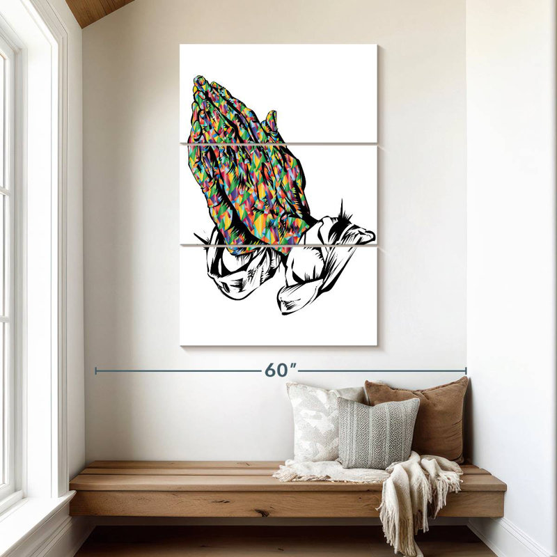 Adella prie pour moi, H 50 po x l 32 po