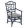 Chaise avec accoudoirs Chippendale