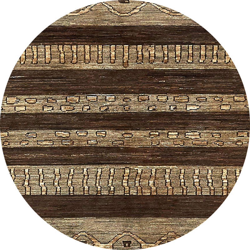 Tapis abstrait 415, Rond 7 pi