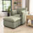 Modular Armless Chair, Living Room Furniture-2142417158