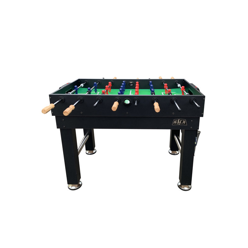 Kick Decagon 55 po 10-en-1 multi-jeux de table pour la maison, la salle de jeux, les amis et la famille, Noir