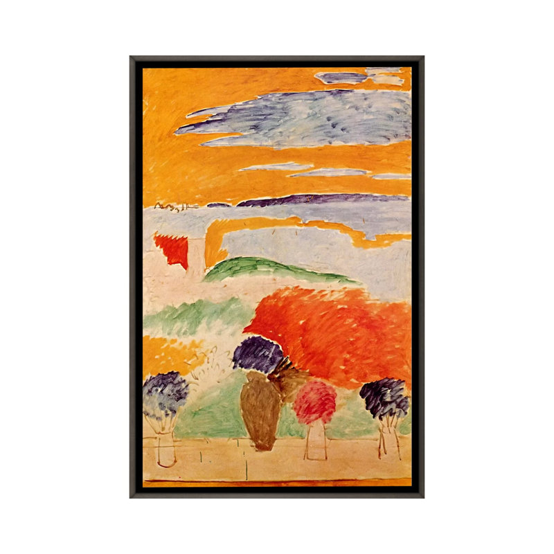 «An Open Window at Tangiers, C.1912-13» par Henri Matisse - reproduction d'art, H 26 po x l 18 po x 1,5 po