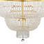 Lustre à niveaux 15 lumières Jacquelynn-83842474