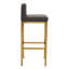 Madeline Upholstered Counter Stool with Metal Frame-87208029-87208032