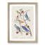 Warbler Bird & Blue-Birds by John Audubon - Picture Frame Painting Print-55605393-55605395
