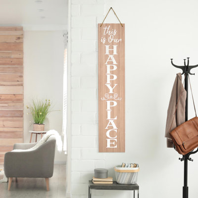 Signs And Rules Wall Decor on MDF
