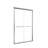 72" H Semi-Frameless Double Sliding Shower Door, Bypass Shower Door, 1/4" (6Mm) Thick Sgcc Tempered Glass Door-115606675