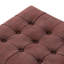 Repose-pieds Halston - Nubuck bourgogne-1365872197