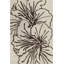 Tapis floral brun et beige en laine touffeté à la main Billerica