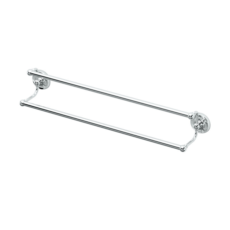Porte-serviettes mural 24 po Designer II, Chrome