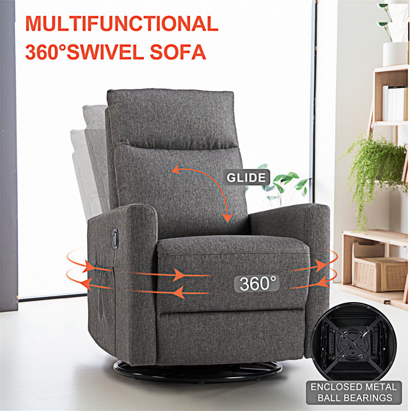Canapé simple manuel inclinable Winback