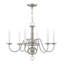 Lustre classique à 6 lumières de style bougie Benedetto-62820057-28328523