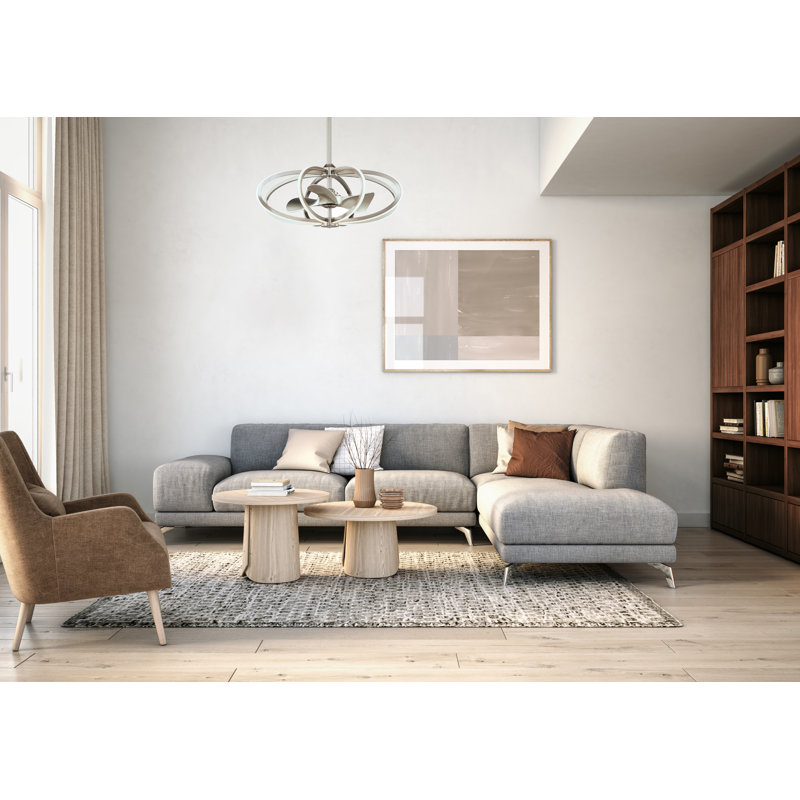 Hongtuo 30'' Ceiling Fan with LED Lights