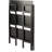 3-Tier Stackable Folding Wood Shelving Unit For Books And Display, Space-Saving Storage Solution