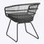 CHAISE, 2PCS avec 2 coussins, gris