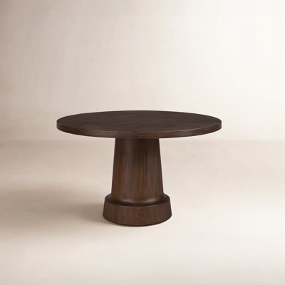 Rhys Round Solid Wood Dining Table