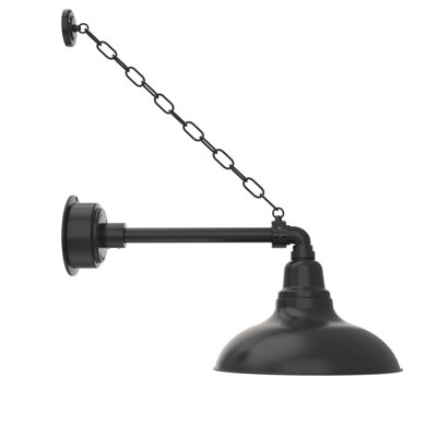 Luminaire de grange d'extérieur à DEL Adesh
