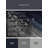 Soft Plush Menahan Meteor Shower Sky Modern & Contemporary Geometric Shapes Area Rug in Gray – Navy Binding-2073998588