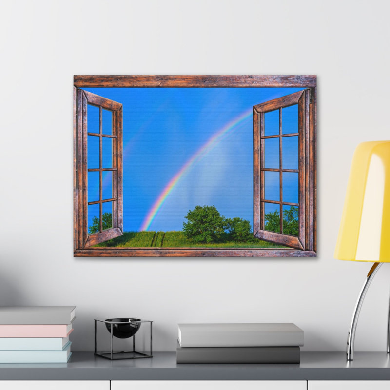 No Frame Print on Canvas, 24cm H x 30cm W
