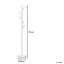 Metal Freestanding Coat Rack