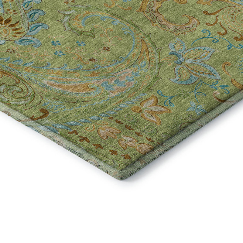  Premium Machine Washable Cerrito AMF533 Rug, Rectangle 1'8" x 2'6"