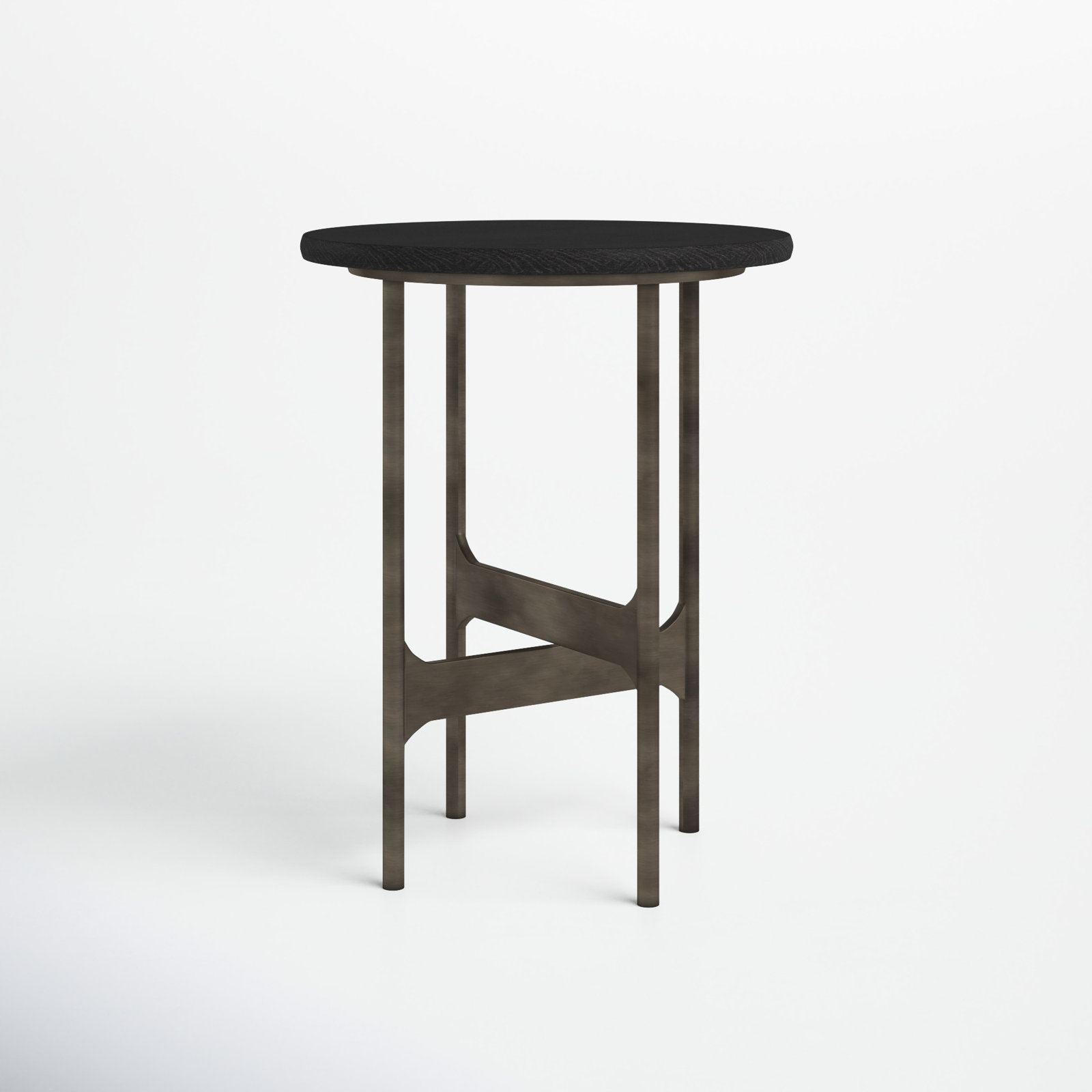 Erminia Solid Wood End Table