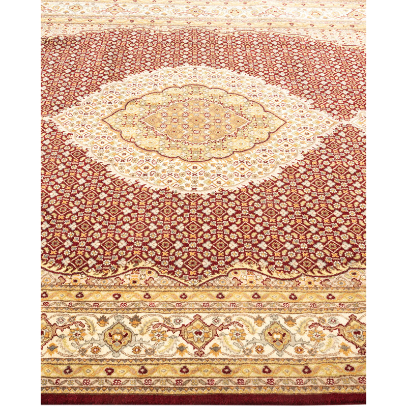 Hayner One-of-a-Kind 5' 10" X 9' 7" 2010s Wool Area Rug in Red
