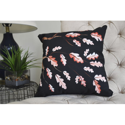 Harvest Floral Reversible Throw Pillow