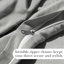 Ensemble de housse de couette en lin gris acier Southshore Fine Linens-1947770599-1947736103