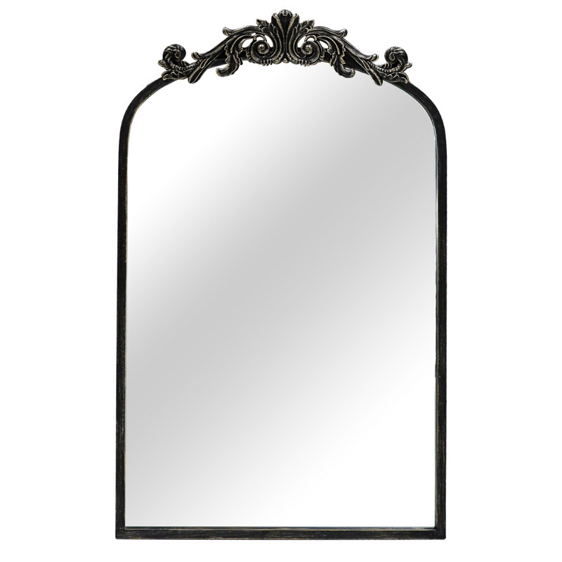 Miroir Kherington, H 31,1 po x l 18,89 po, Noir, Verticale