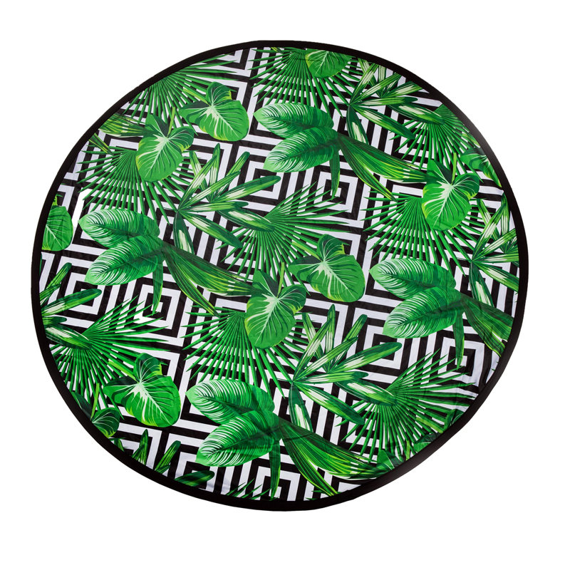 Couverture de pique-nique popup, Vert / Noir