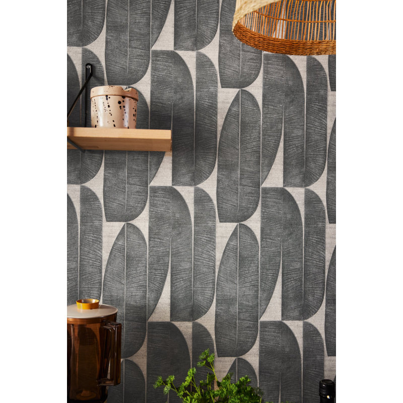 Rahnuma 10.05m x 53cm Matte Double Roll, Silver Grey
