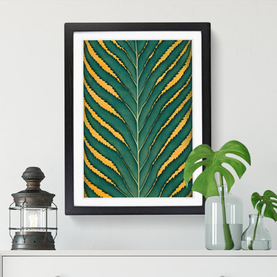 Abifoluwa Fern Leaf Avant Garde - Picture Frame Print
