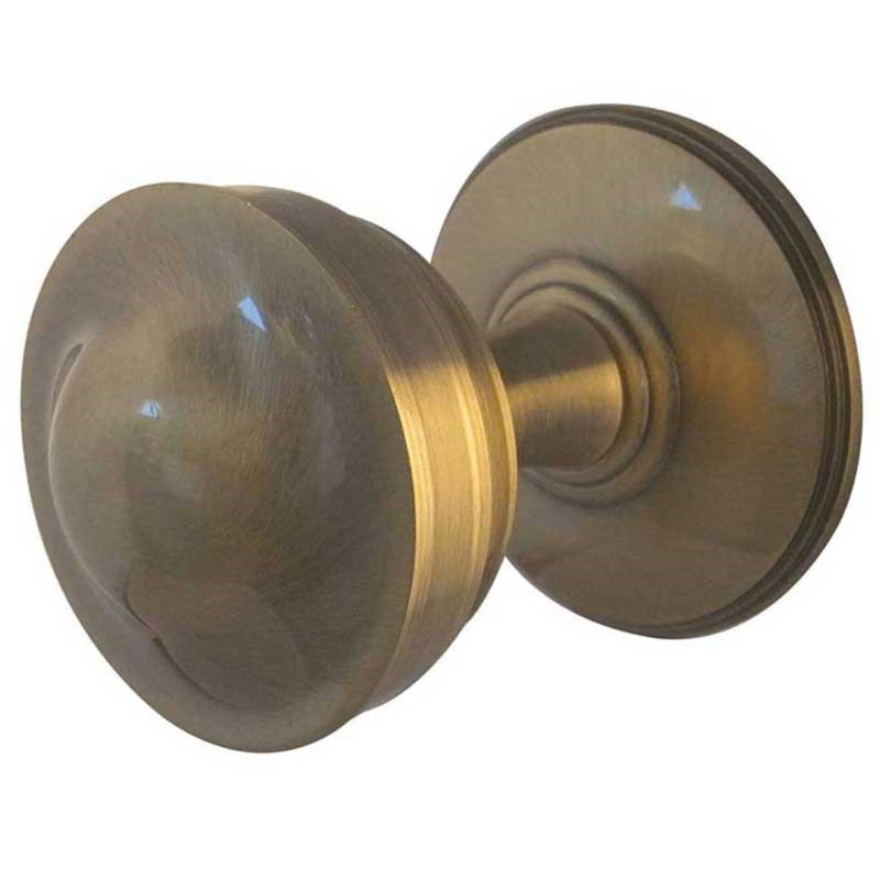 Colmar Passage Door Knob, Antique Bronze