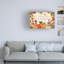 Art mural sur toile tendue - «Fall Garden I» de Katie pertiet pour décoration de salon, de chambre à coucher ou de bureau - 16 x 24-760440548
