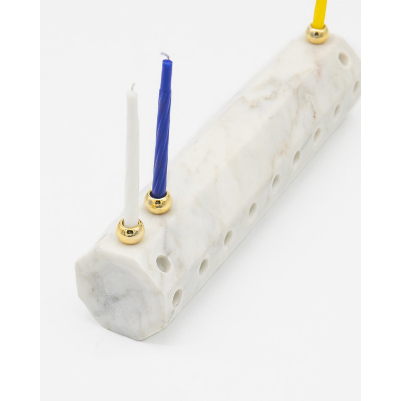 Marble Octagonal Menorah