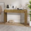 Console élégante avec 2 tiroirs et une conception cannelée pour le vestibule du vestibule-937677062