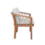 Outdoor Dining Armchair with Cushions