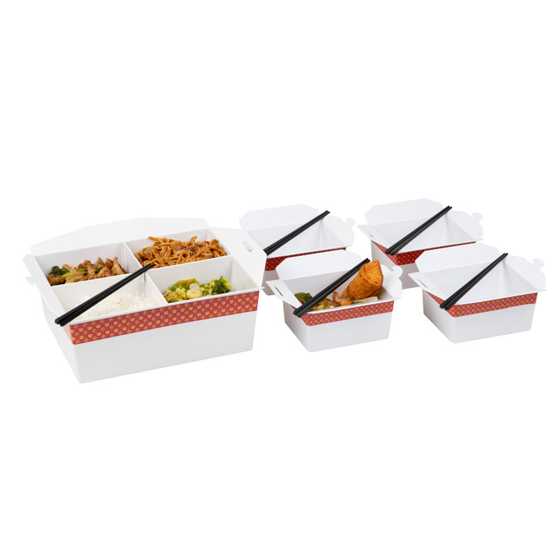 Mind Reader Melamine Divided Serving Dish